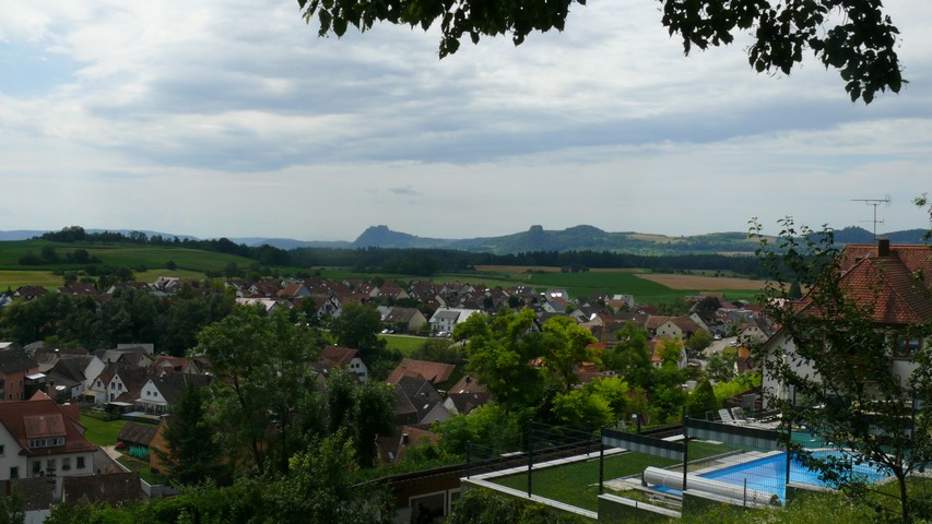 Panorama in Aach