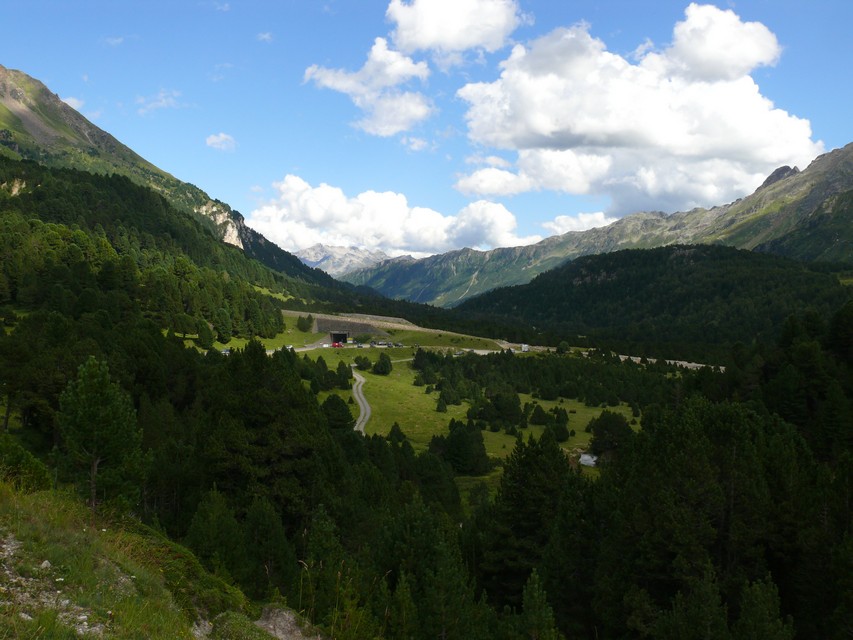 Der obere Teil am Lukmanierpass