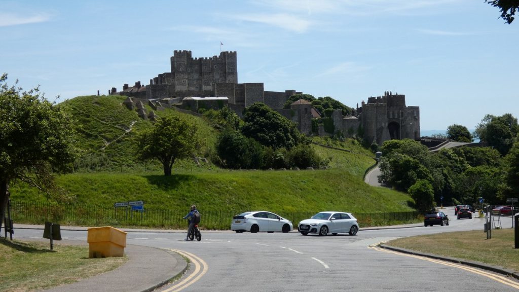 Dover Castle, einige Schweissperlen später...