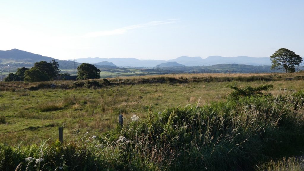 Höchster Punkt zwischen Llanystumdwy und Caernarfon