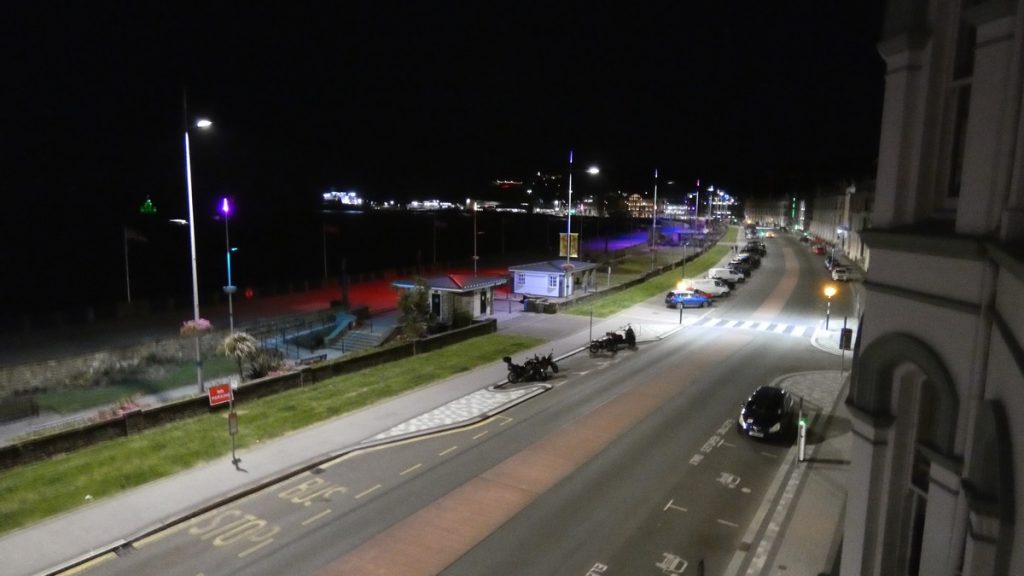 Douglas Seafront by Night...