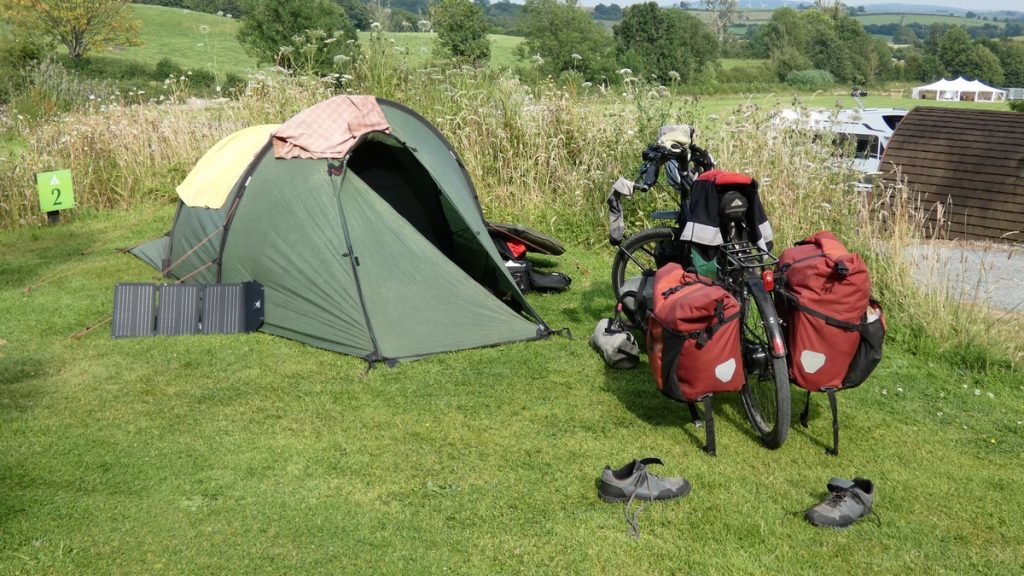 Auf dem Campingplatz