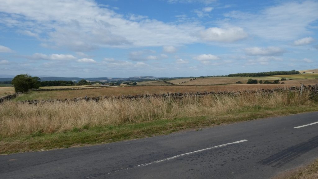 Landschaft bei der Mittagspause