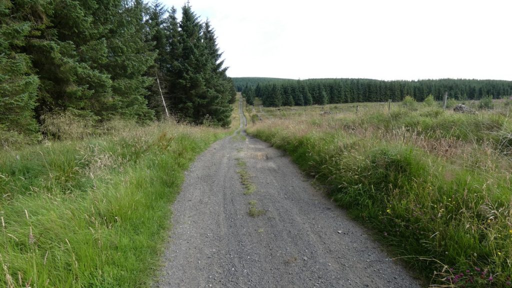 Auf der Schotterpiste