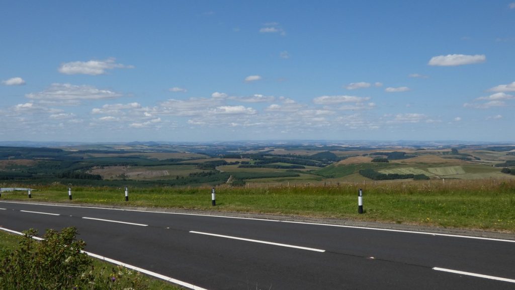 Blick auf Schottland