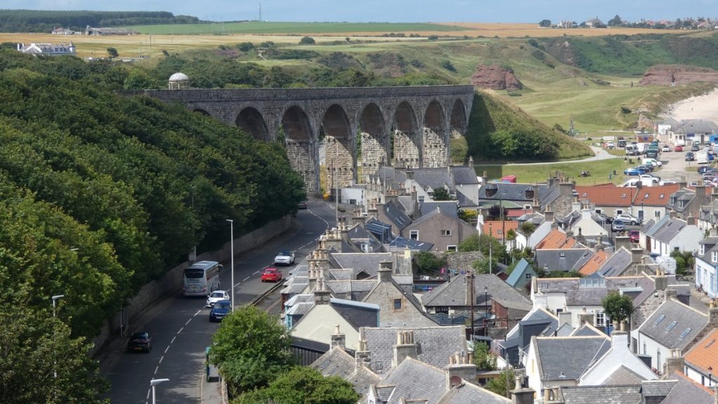 Viadukt in Cullen, nun geht der Fahrradweg drüber