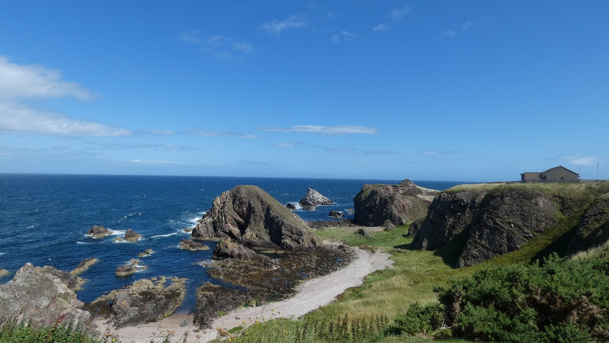 Felsenküste bei Portknockie