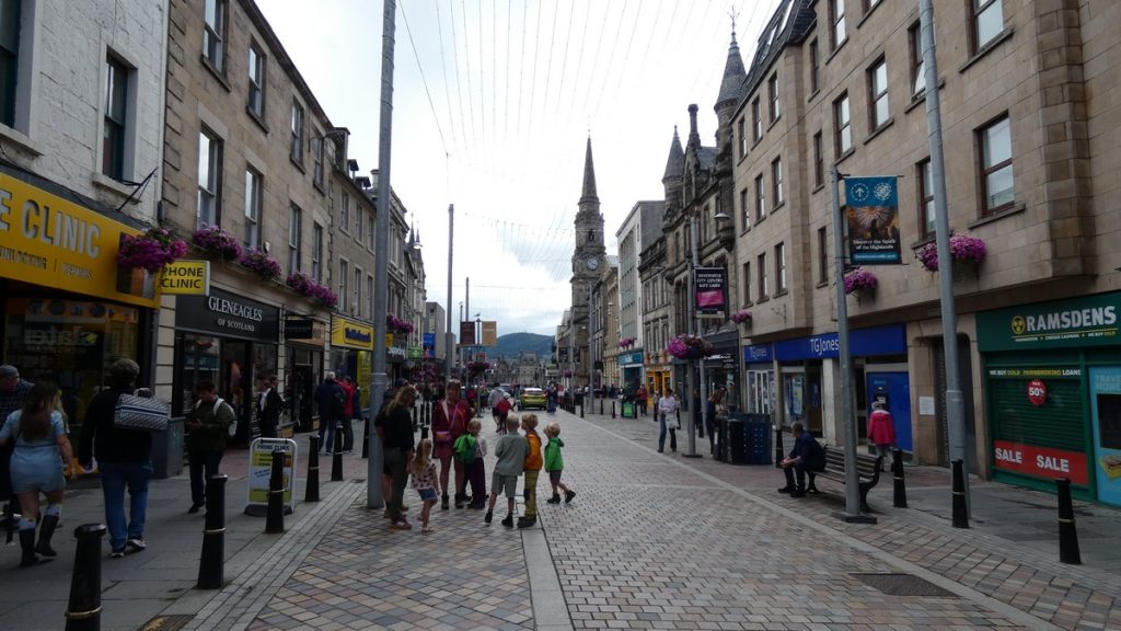 Innenstadt von Inverness