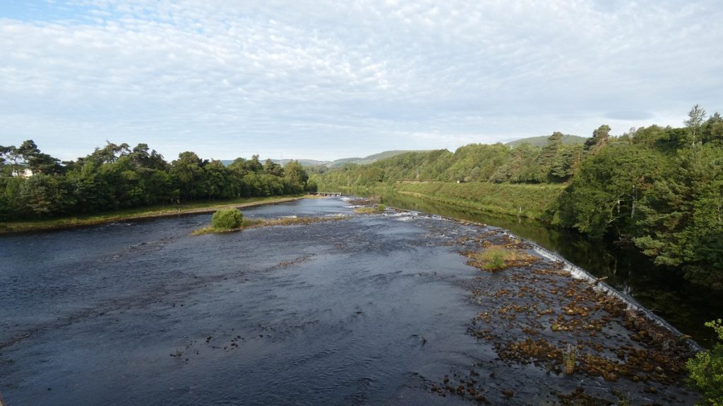 Über den Fluss Ness bei Inverness