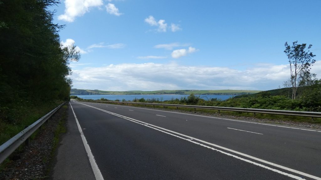 Die letzten Kilometer vor Cairnryan