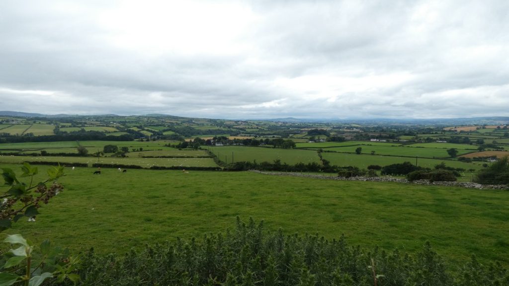 Blick über die Landschaft