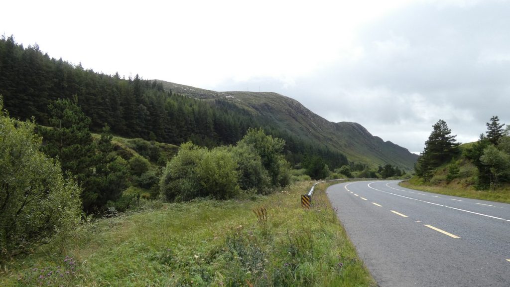 Auf der Strasse zwischen Stranorlar und Donegal