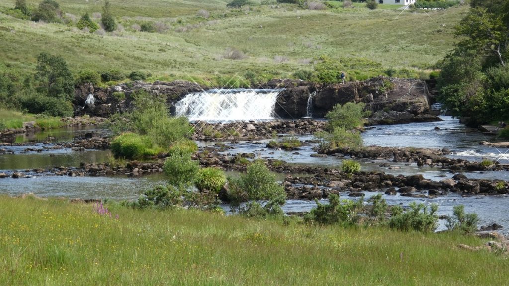 Aasleagh Wasserfall
