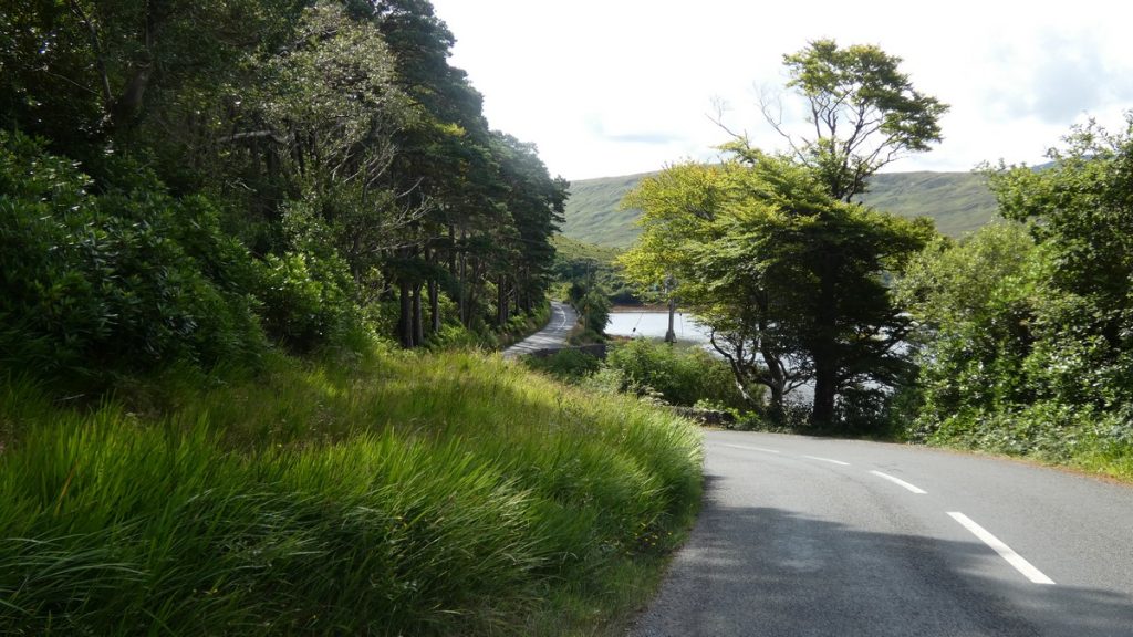 Am Killary Harbour entlang auf dem Weg nach Leenaun