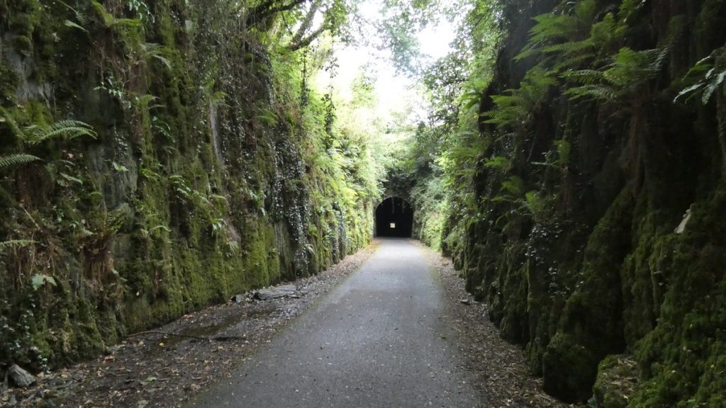Scheiteltunnel auf dem Greenway