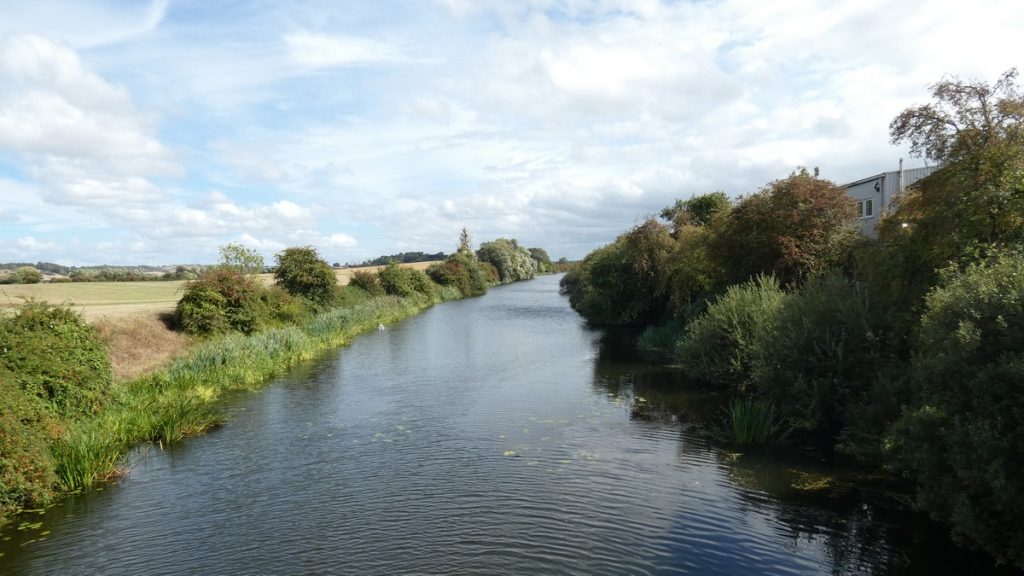 Diesem Kanal konnte ich mit Rückenwind folgen