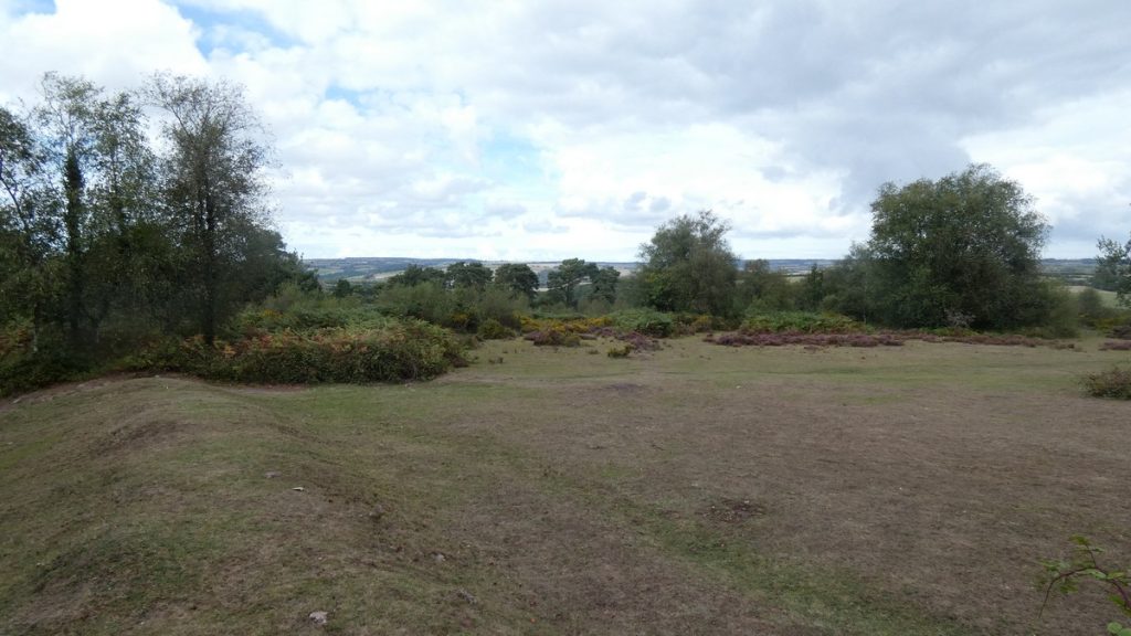 Im Exmoor-Nationalpark bei der Anfahrt zum Wimbleball Lake