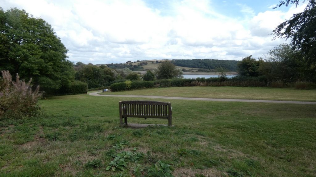 Ausblick bei der Reception vom Wimbleball Lake Activity Centre