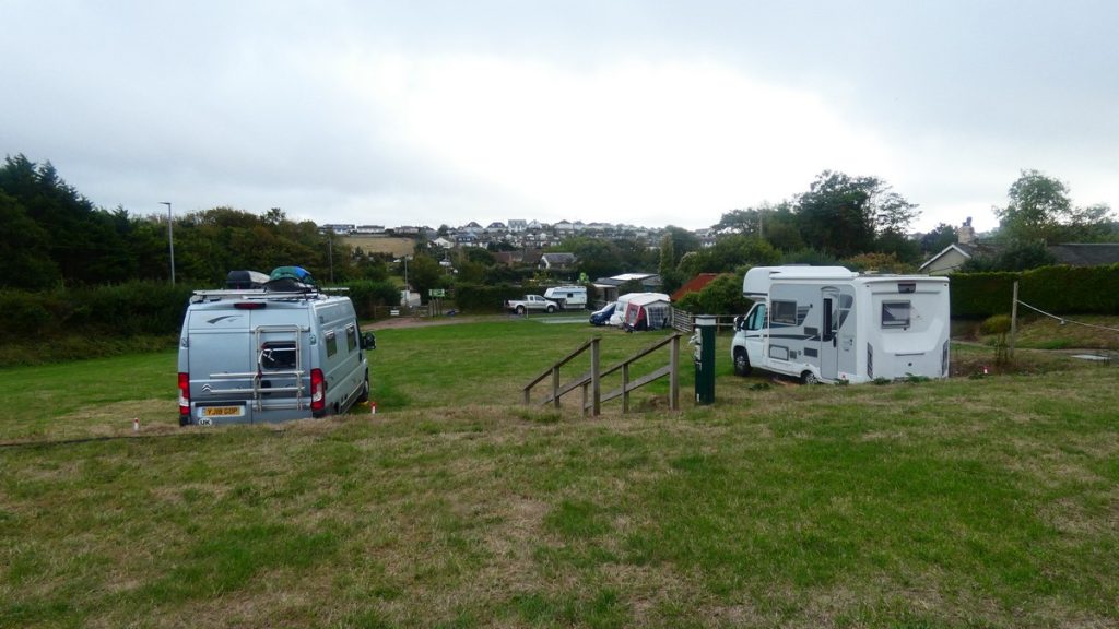 Aussicht auf dem Campingplatz