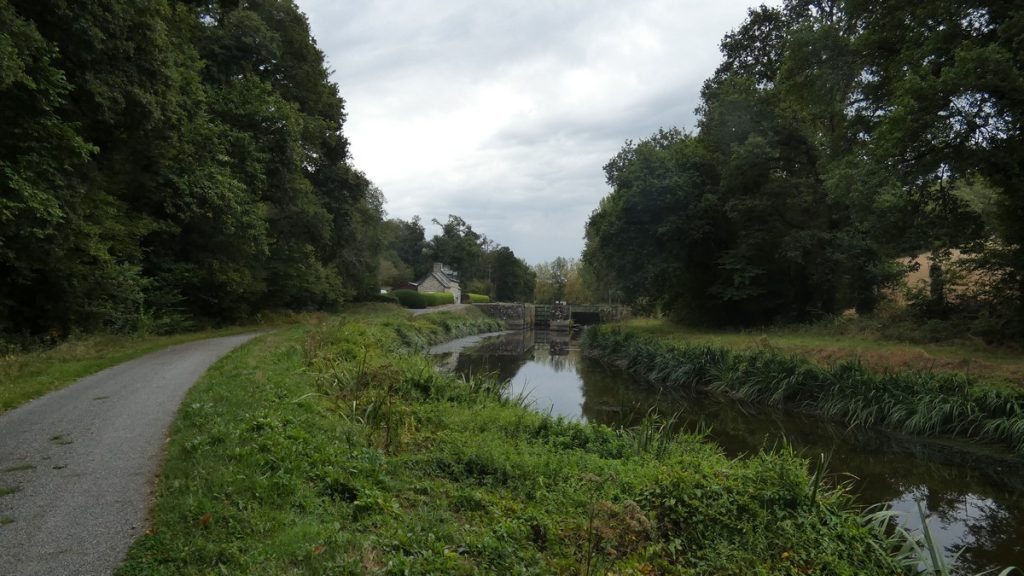 Meine ersten Meter am Canal de Nantes à Brest