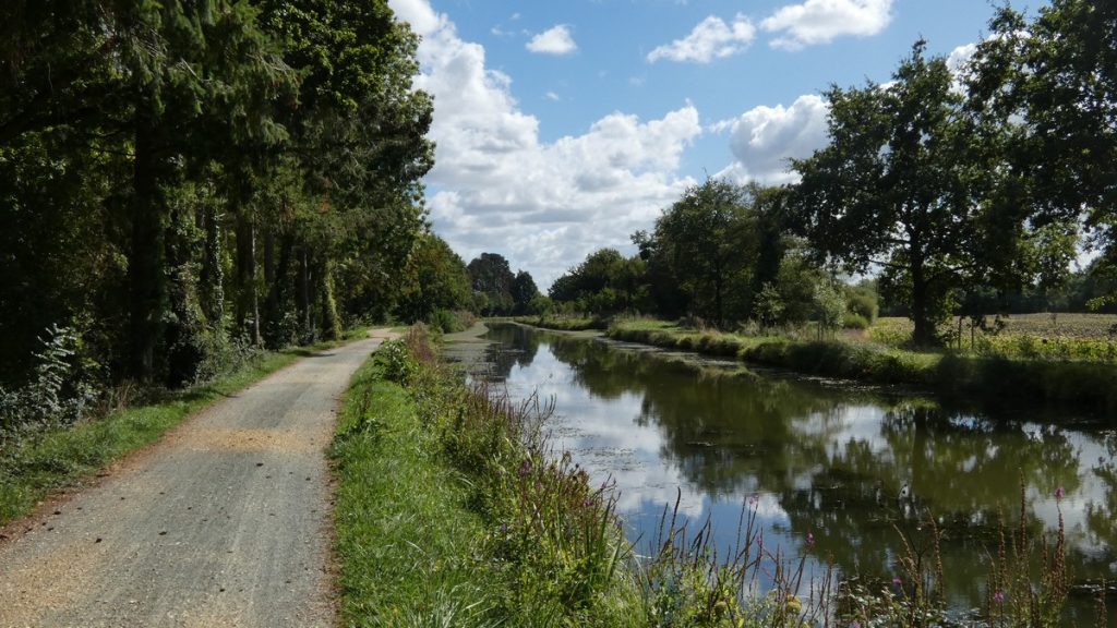 Abschiedsbild vom Canal de Nantes à Brest