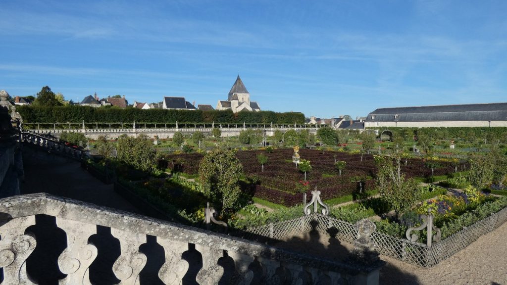 In den Gärten von Schloss Villandry