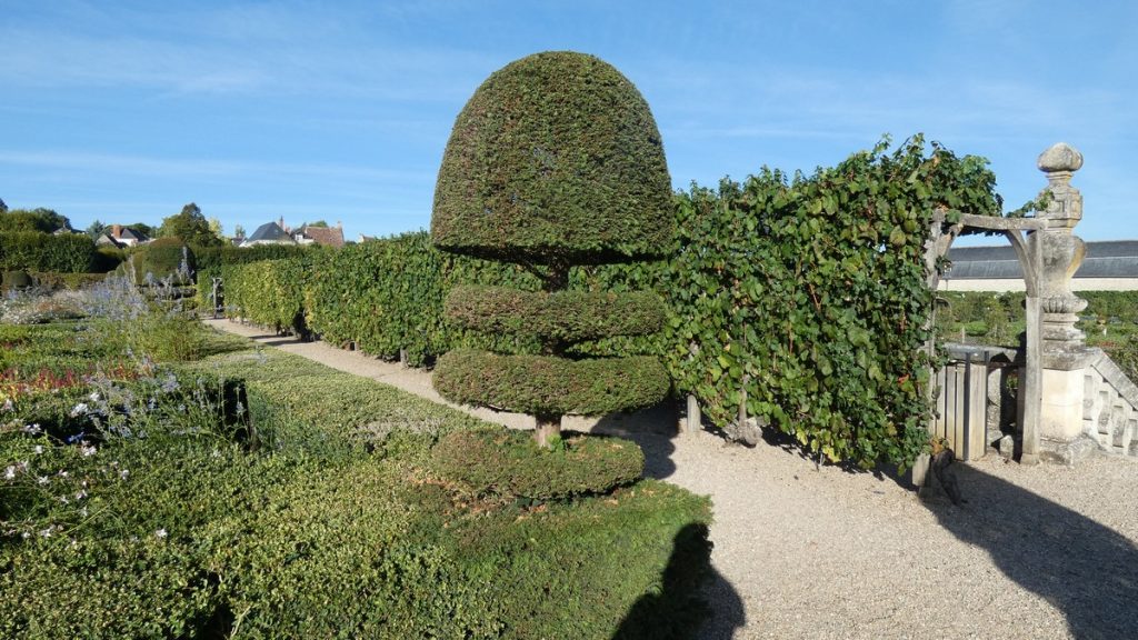 In den Gärten von Schloss Villandry
