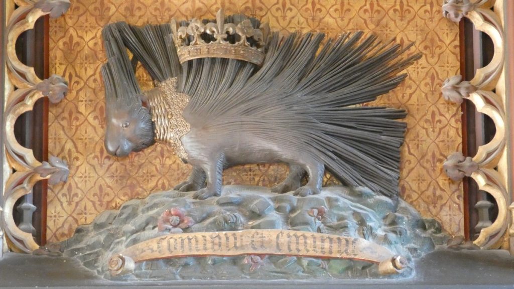 Domaine de Chaumont-sur-Loire, Herrschaftssymbol von Ludwig XII.