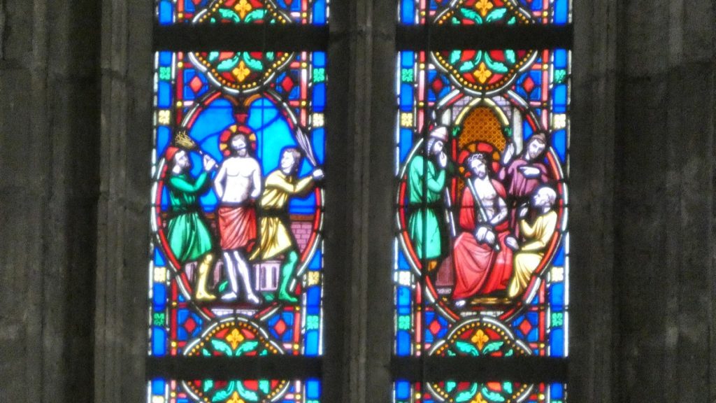 Glasfenster der Kahtedrale