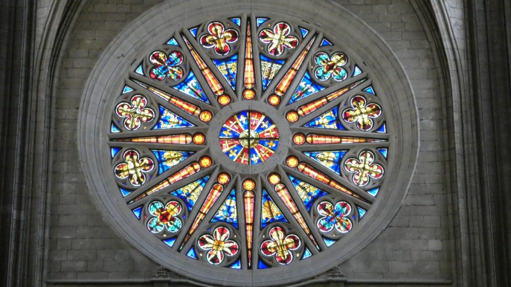 Glasfenster der Kahtedrale