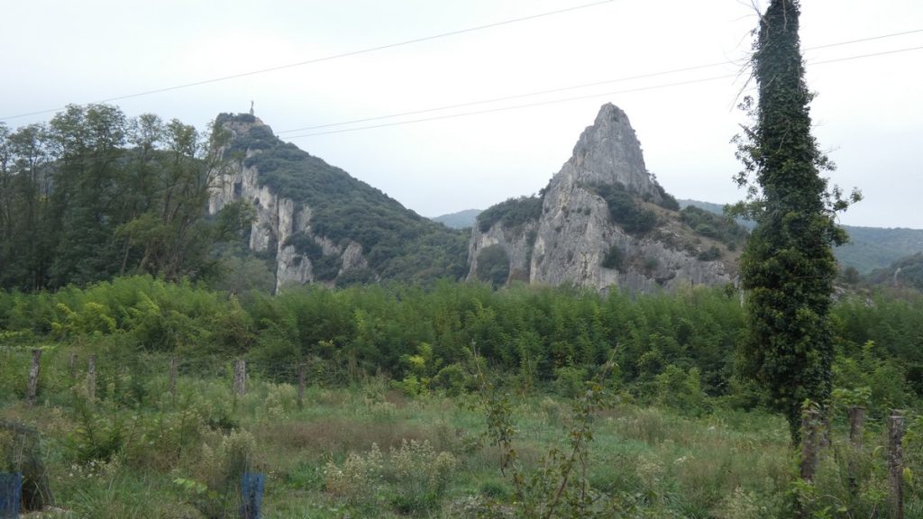 Gebirge bei Viviers