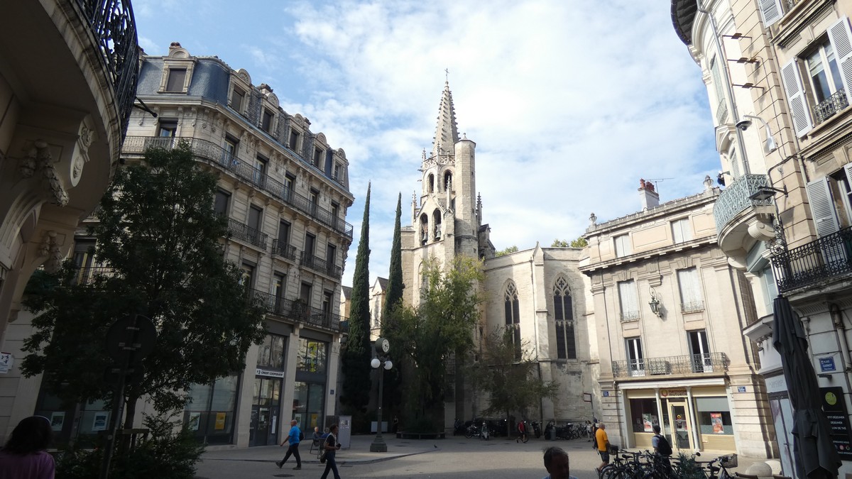 In der Altstadt von Avignon