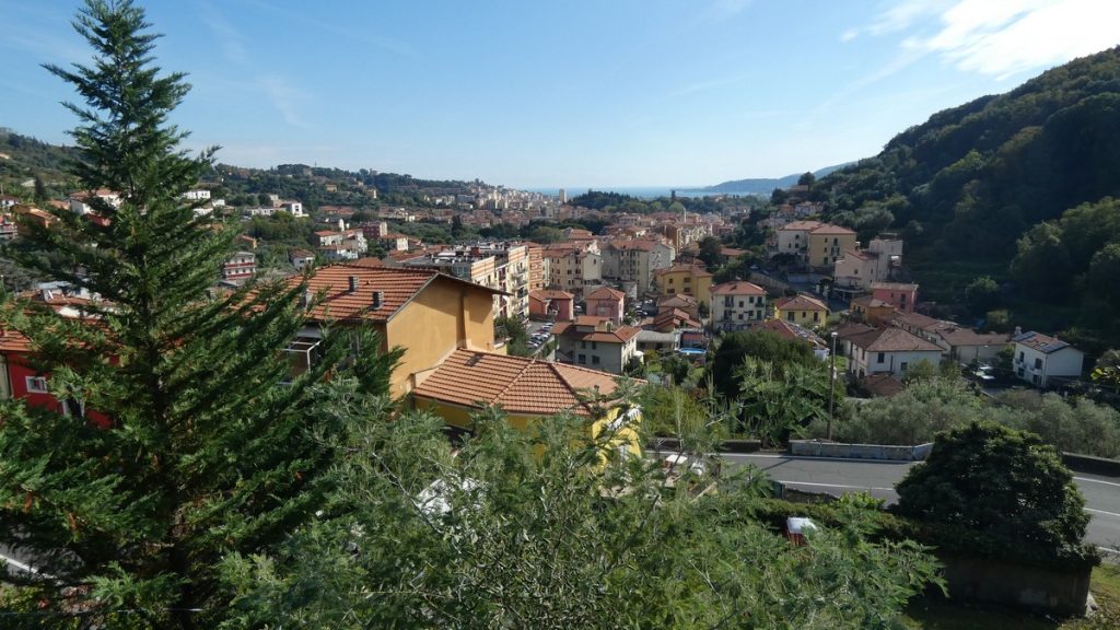 Blick über die Dächer von La Spezia