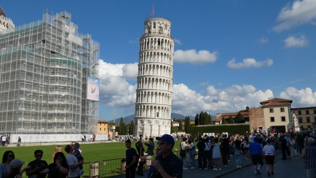 Der schiefe Turm von Pisa