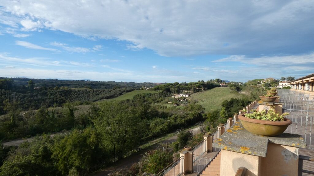 Aussicht von der Terrasse